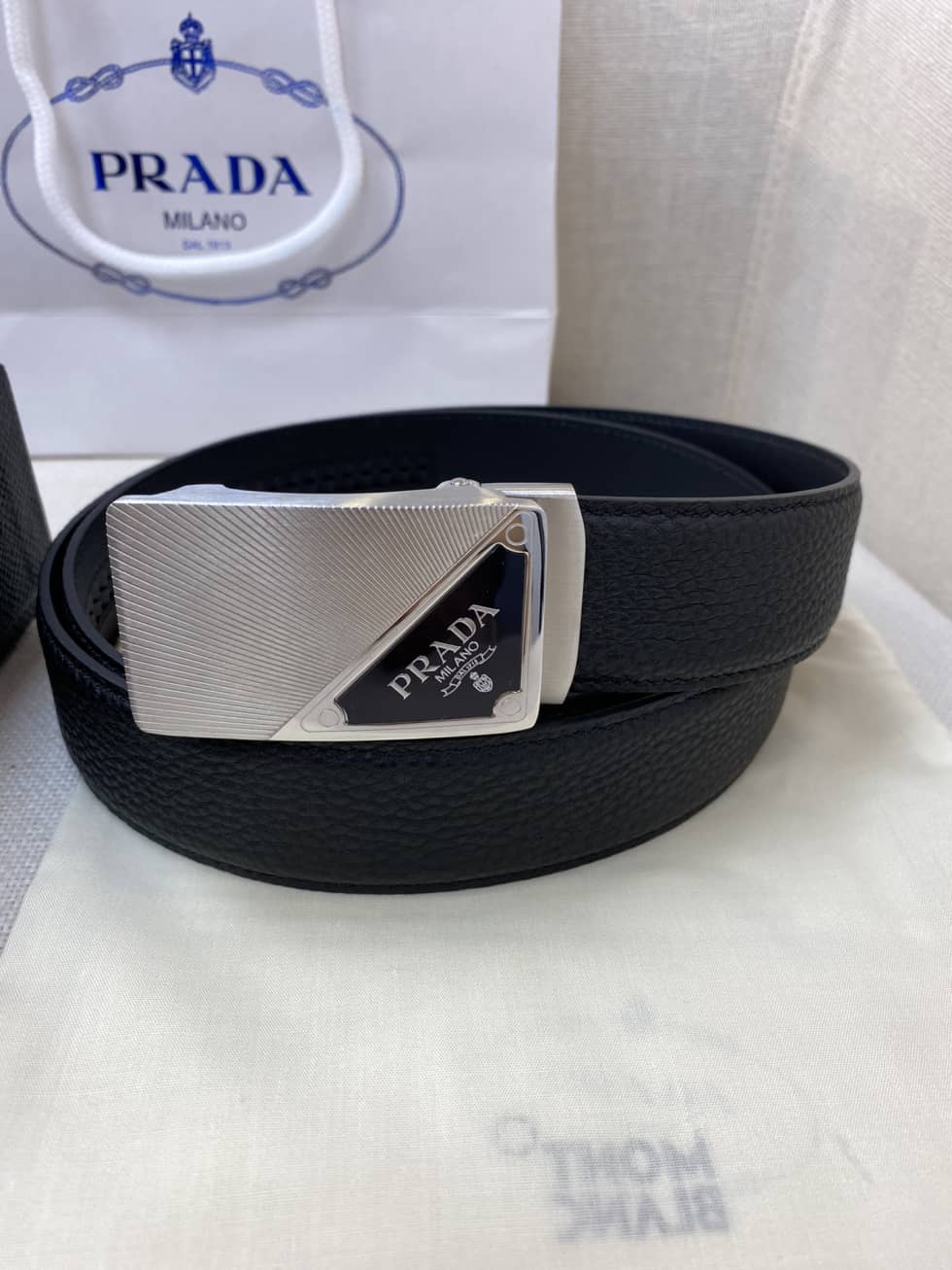 Pra*a Belt For Sale 34mm