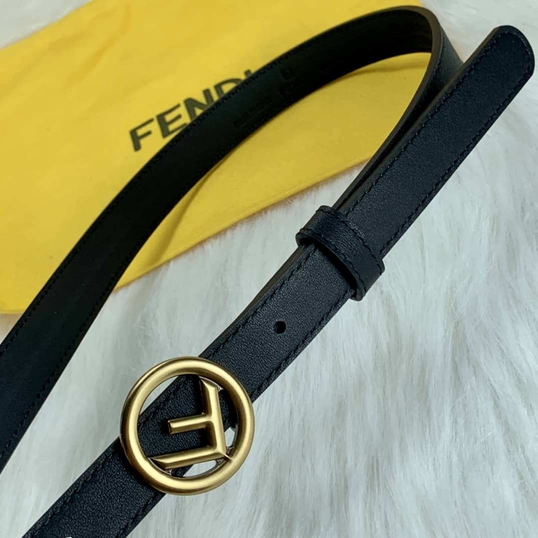 Fake F**di Logo Belt 20mm For Lady