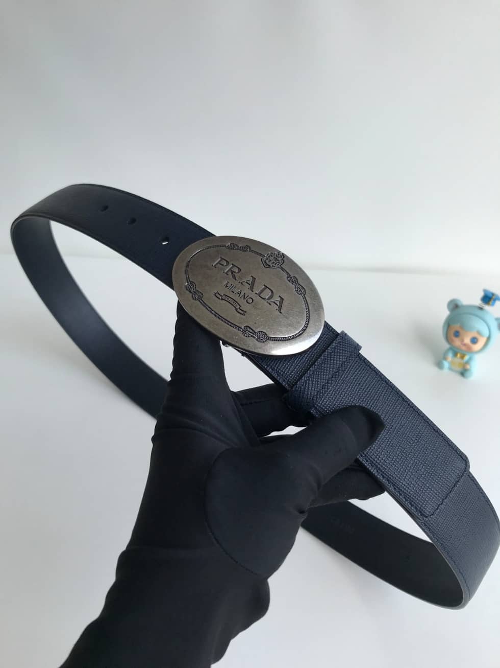 Wholesale Pra*a Logo Belt 35mm