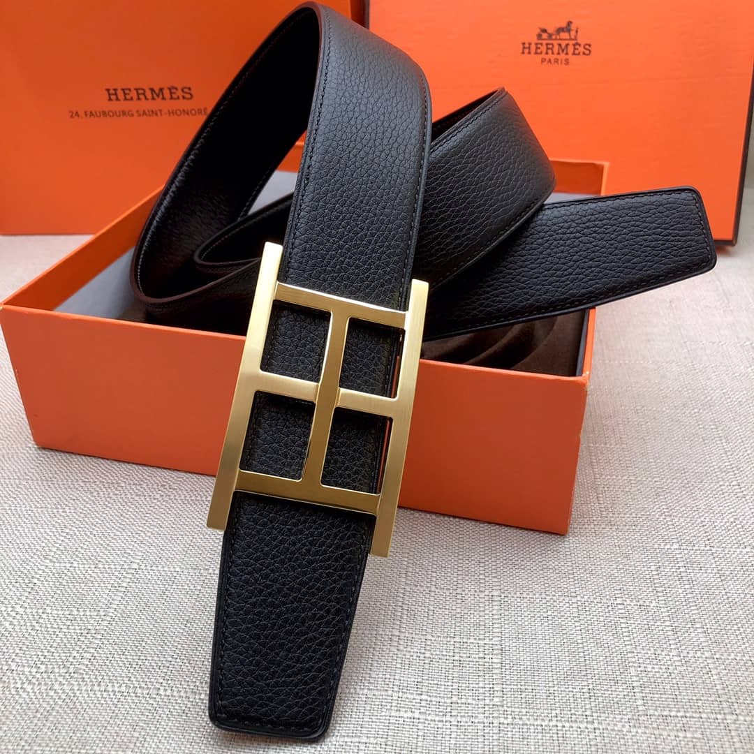 7 Star H**me5 Leather Belt 38mm