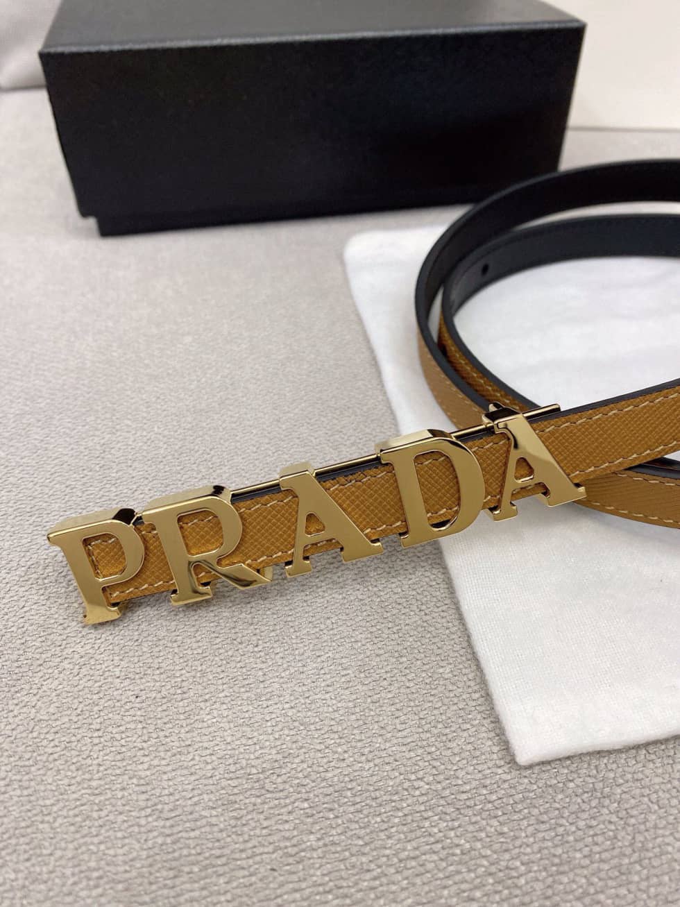 High Quality Pra*a Belt 15mm For Lady