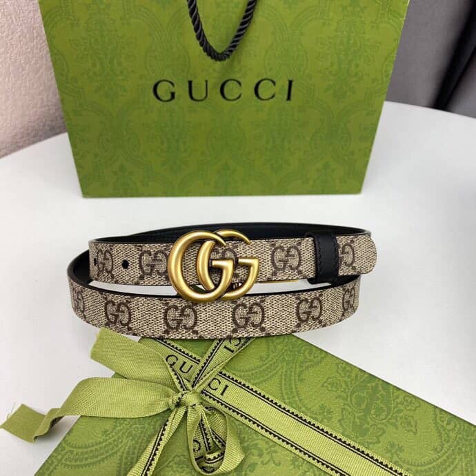 7 Star Gvc*1 Leather Belt 20mm For Lady