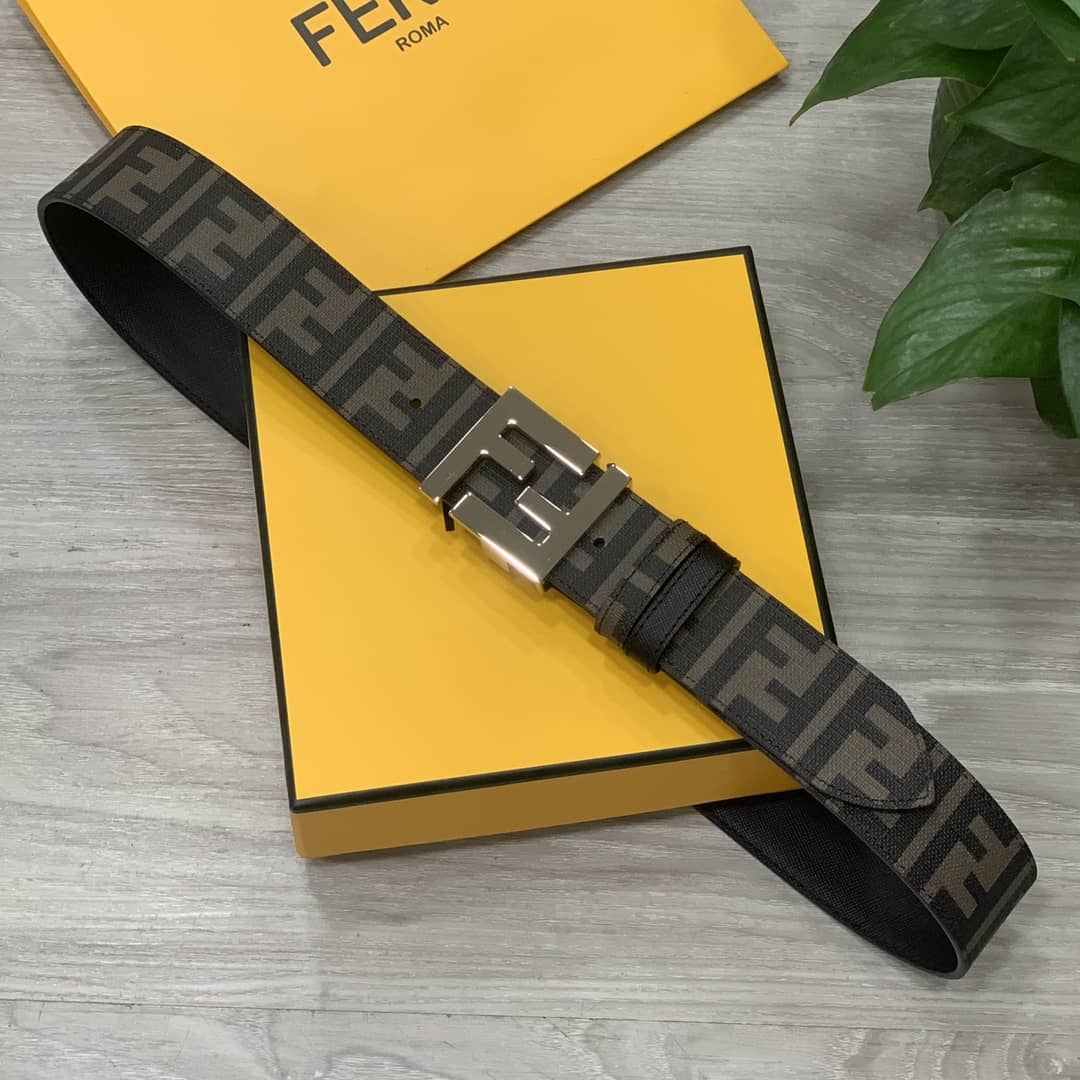 Fake F**di Logo Belt 39mm