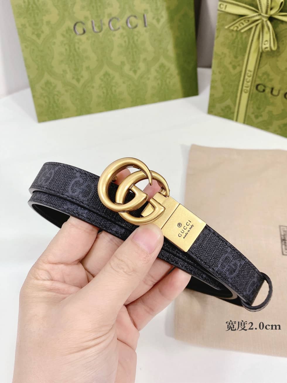 High Quality Gvc*1 Belt 20mm For Lady