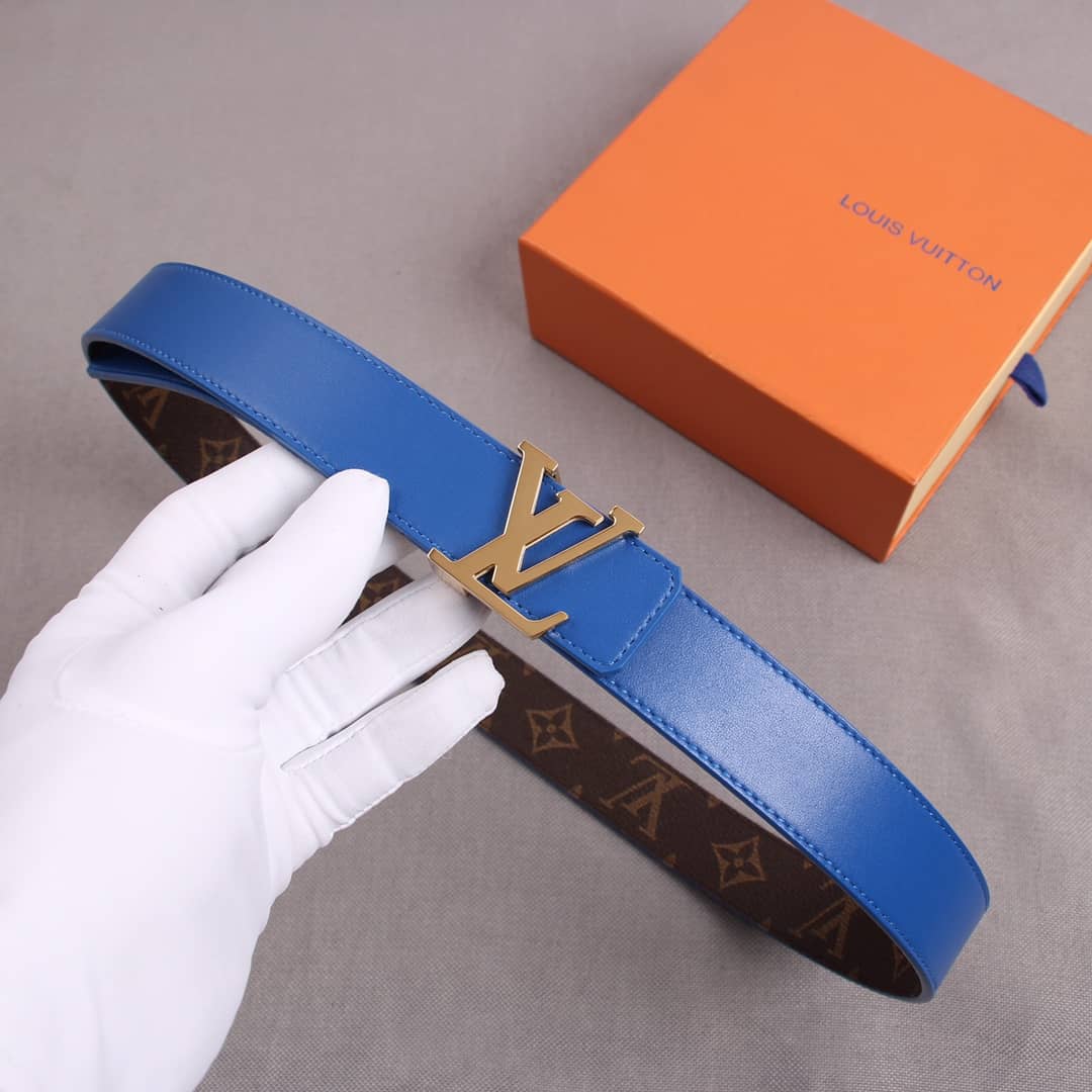 7 Star L0vis Vvtt0n Leather Belt 30mm For Lady