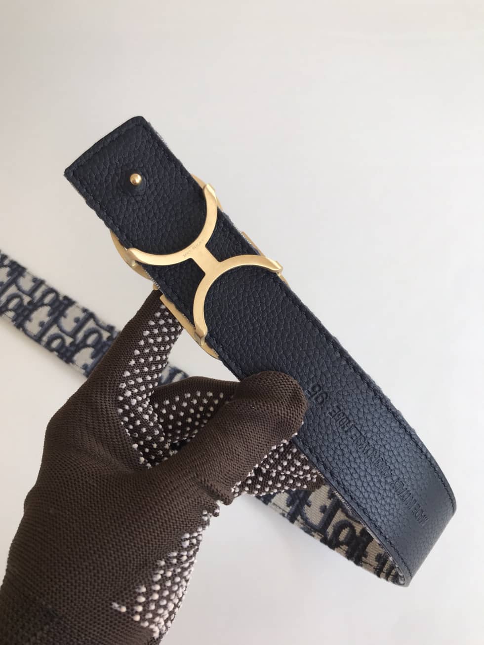 Knockoff D10r Logo Belt 35mm