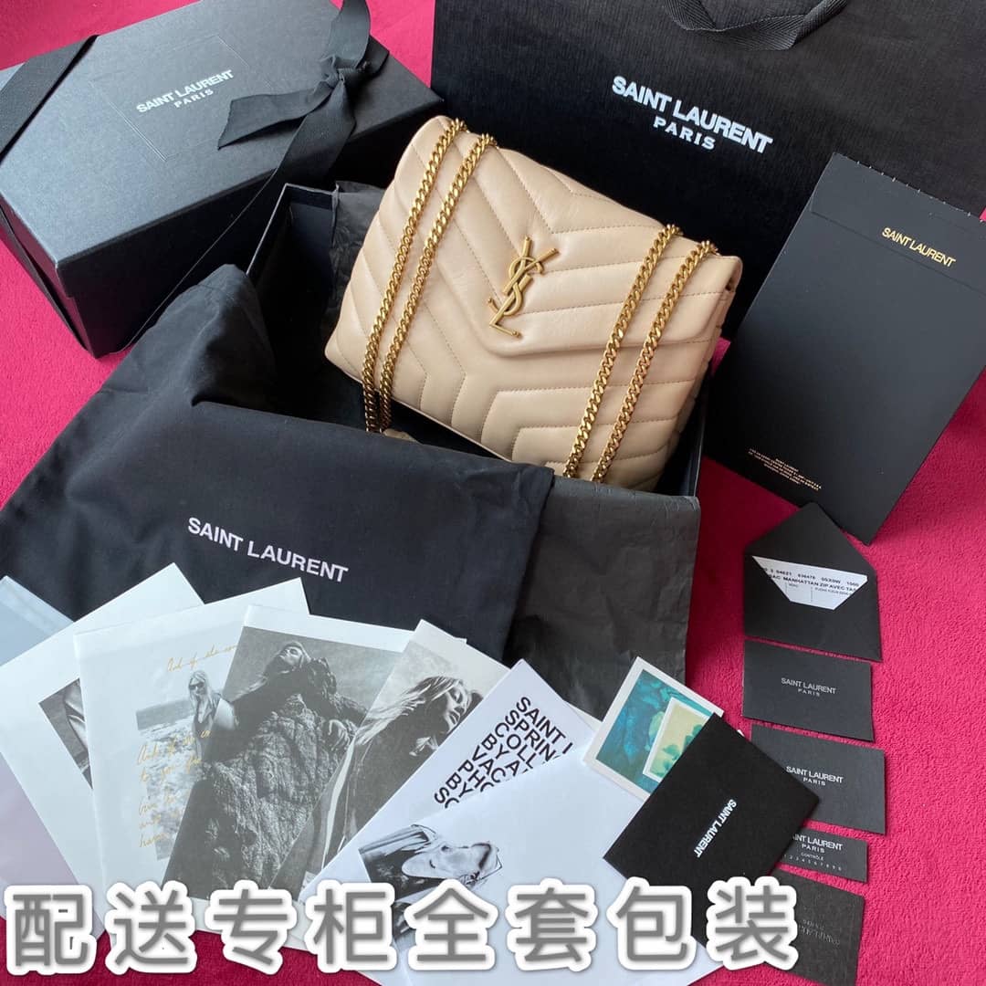 Sa1nt Lau*nt Bag Dupe Loulou Small Quilted “Y” Leather Replica Bag