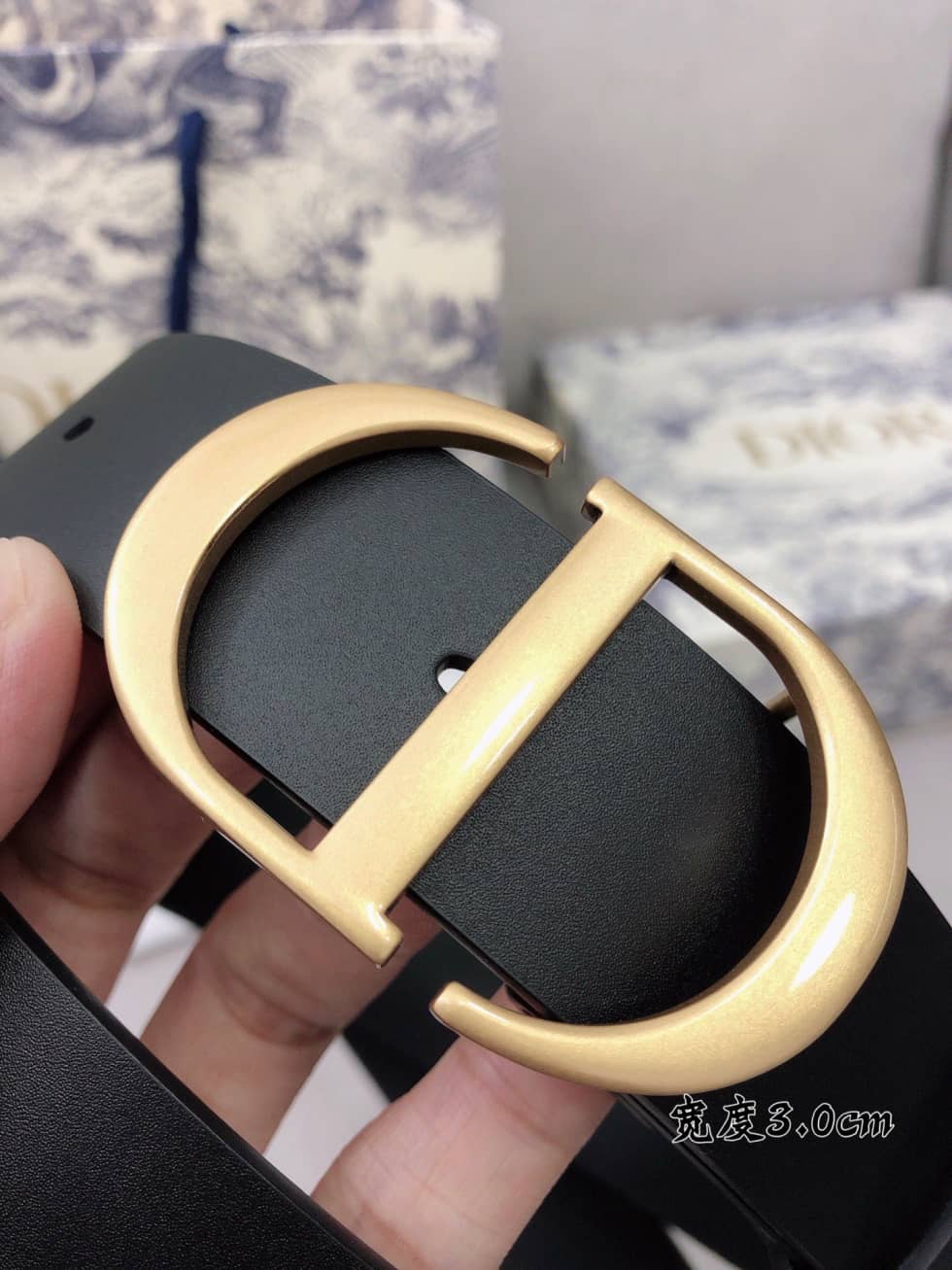 7 Star D10r Leather Belt 30mm