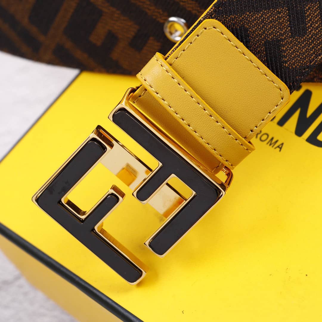Knockoff F**di Logo Belt 38mm