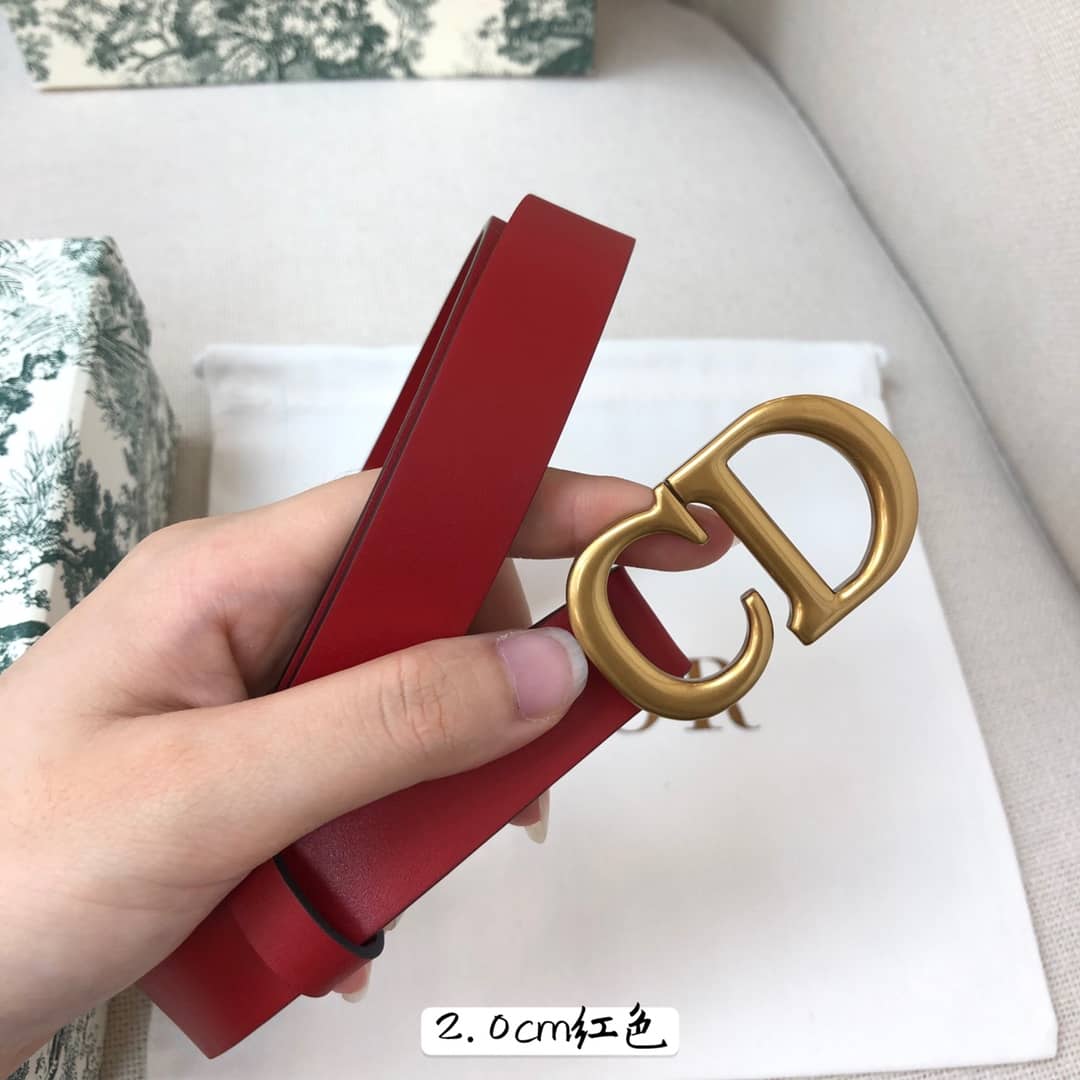 Knockoff D10r Logo Belt 20mm For Lady