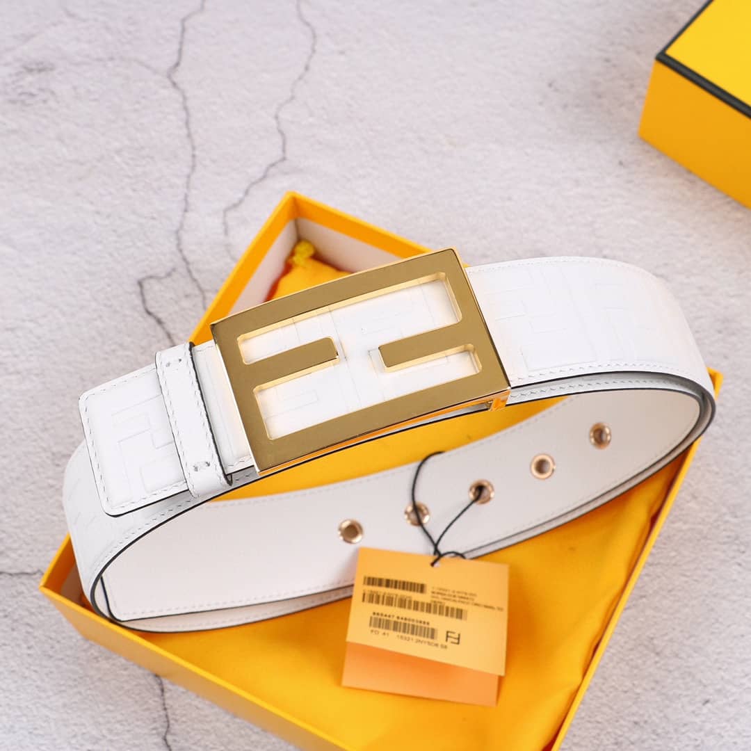 Fake F**di Logo Belt 40mm