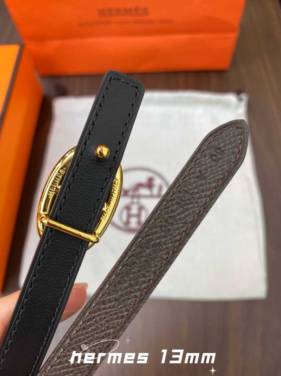 Replica H**me5 Buckle Belt 13mm For Lady