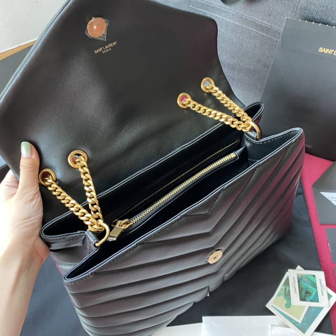 Sa1nt Lau*nt Bag Dupe  Loulou Medium Quilted “Y” Leather Replica Bag