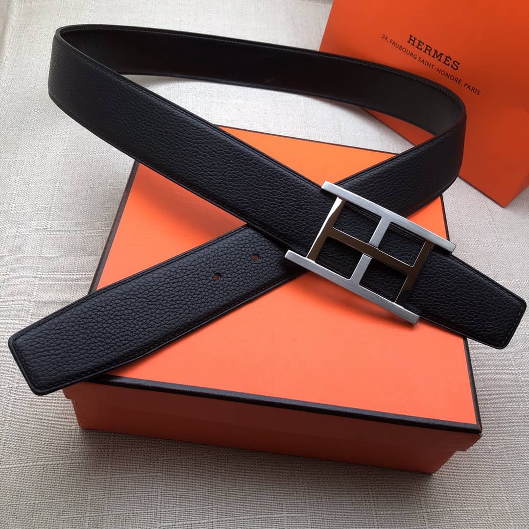 7 Star H**me5 Leather Belt 38mm