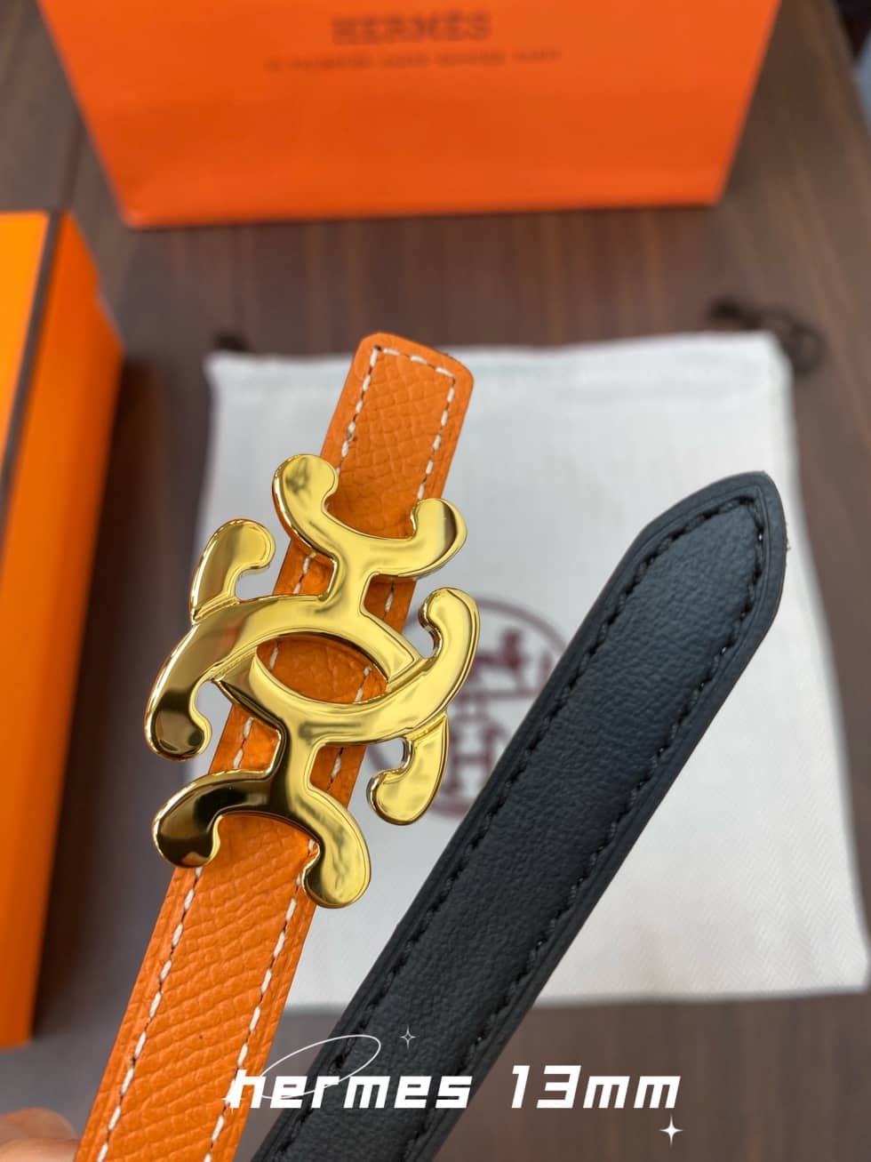 Wholesale H**me5 Logo Belt 13mm For Lady