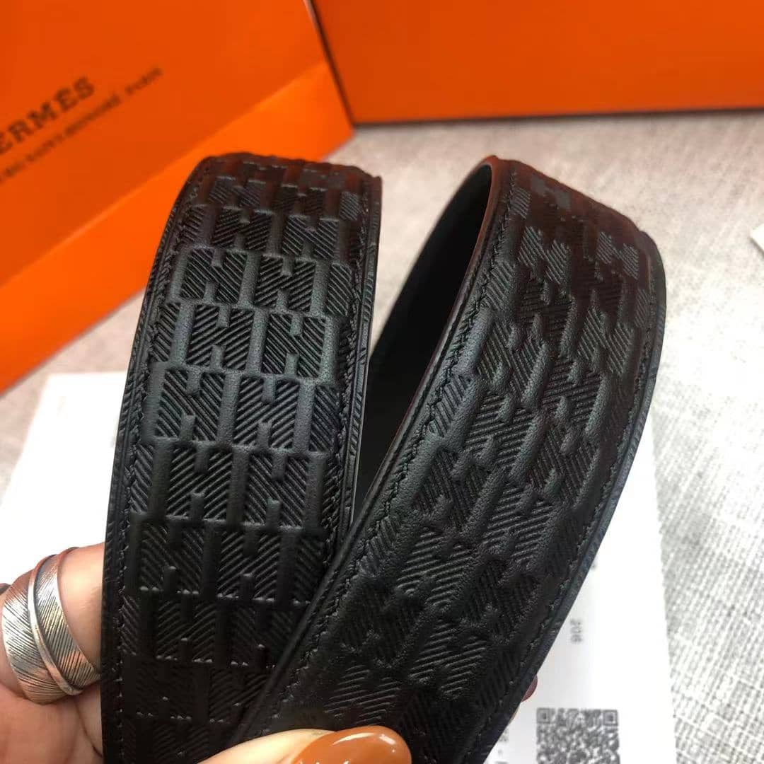 Fake H**me5 Logo Belt 34mm