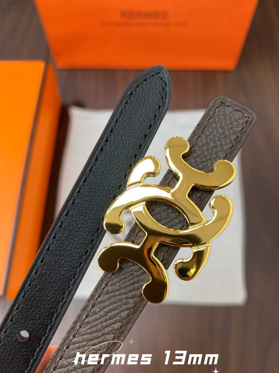 H**me5 Belt First Copy 13mm For Lady