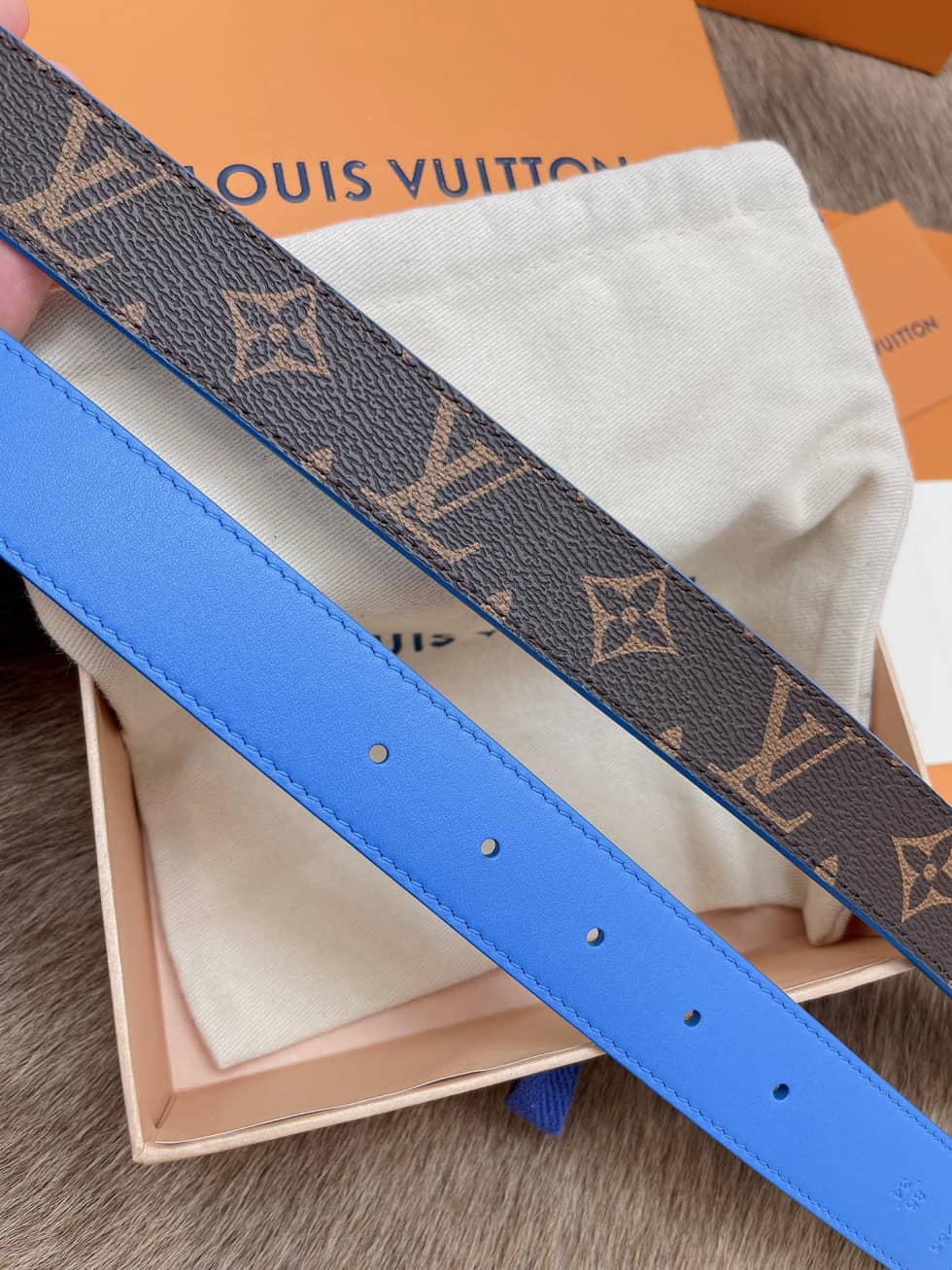 Fake L0vis Vvtt0n Logo Belt 30mm