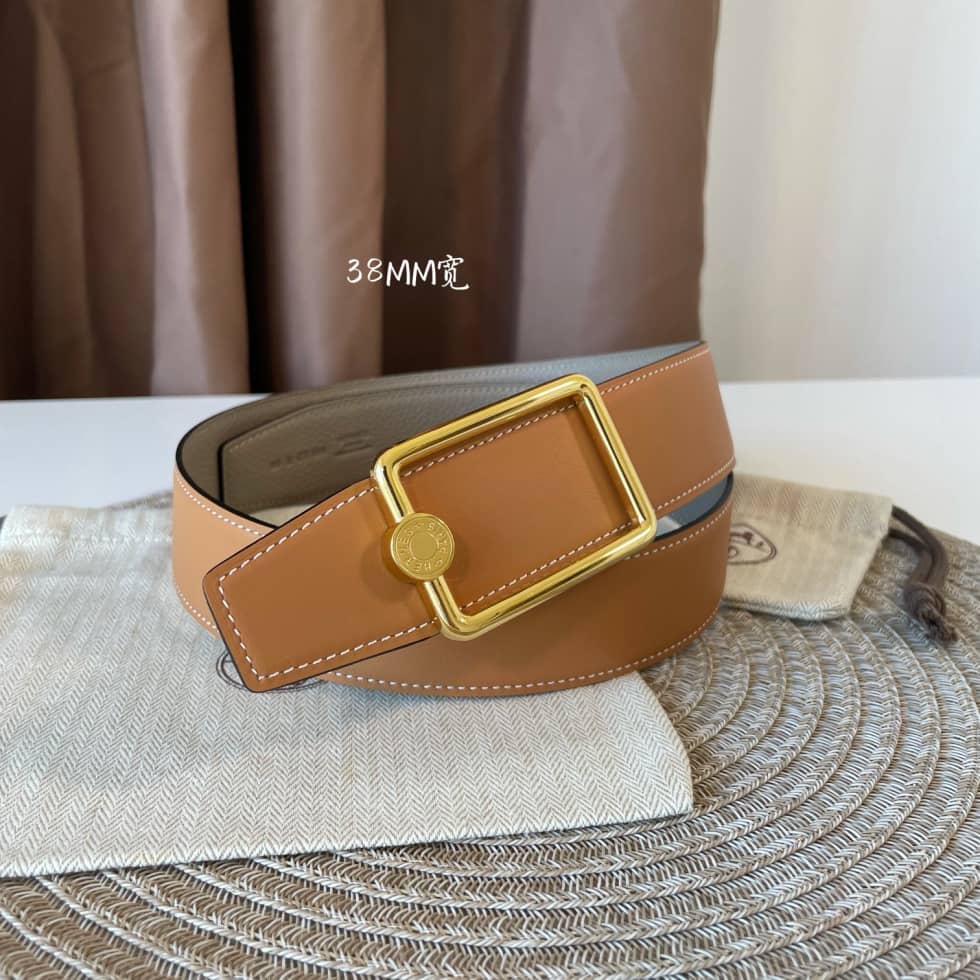 Fake H**me5 Logo Belt 38mm