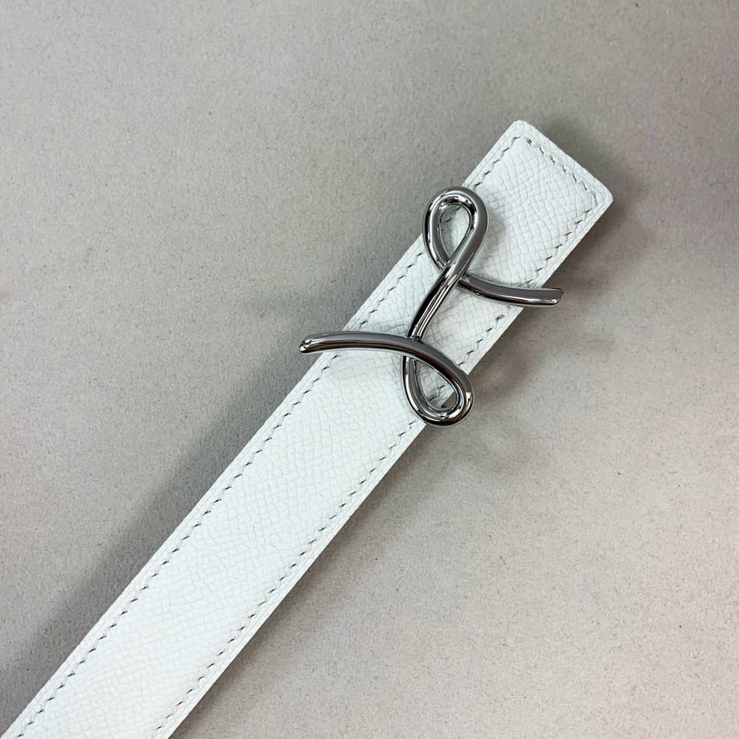 7 Star H**me5 Leather Belt 24mm For Lady