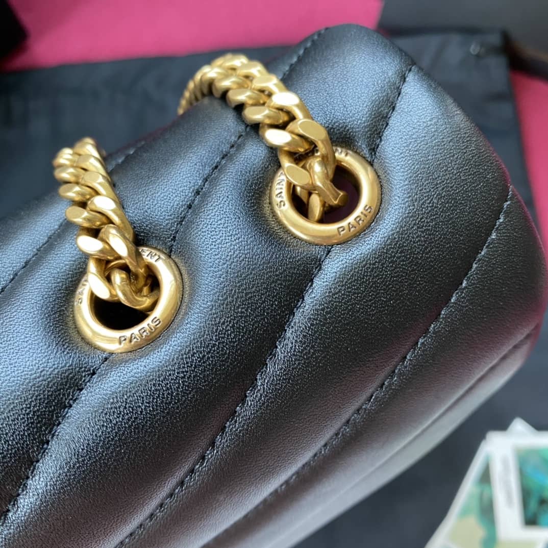 Sa1nt Lau*nt Bag Dupe  Loulou Medium Quilted “Y” Leather Replica Bag