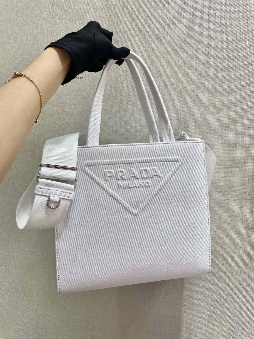 Pra*a Raffia Tote Dupe Women Drill Handles Tote
