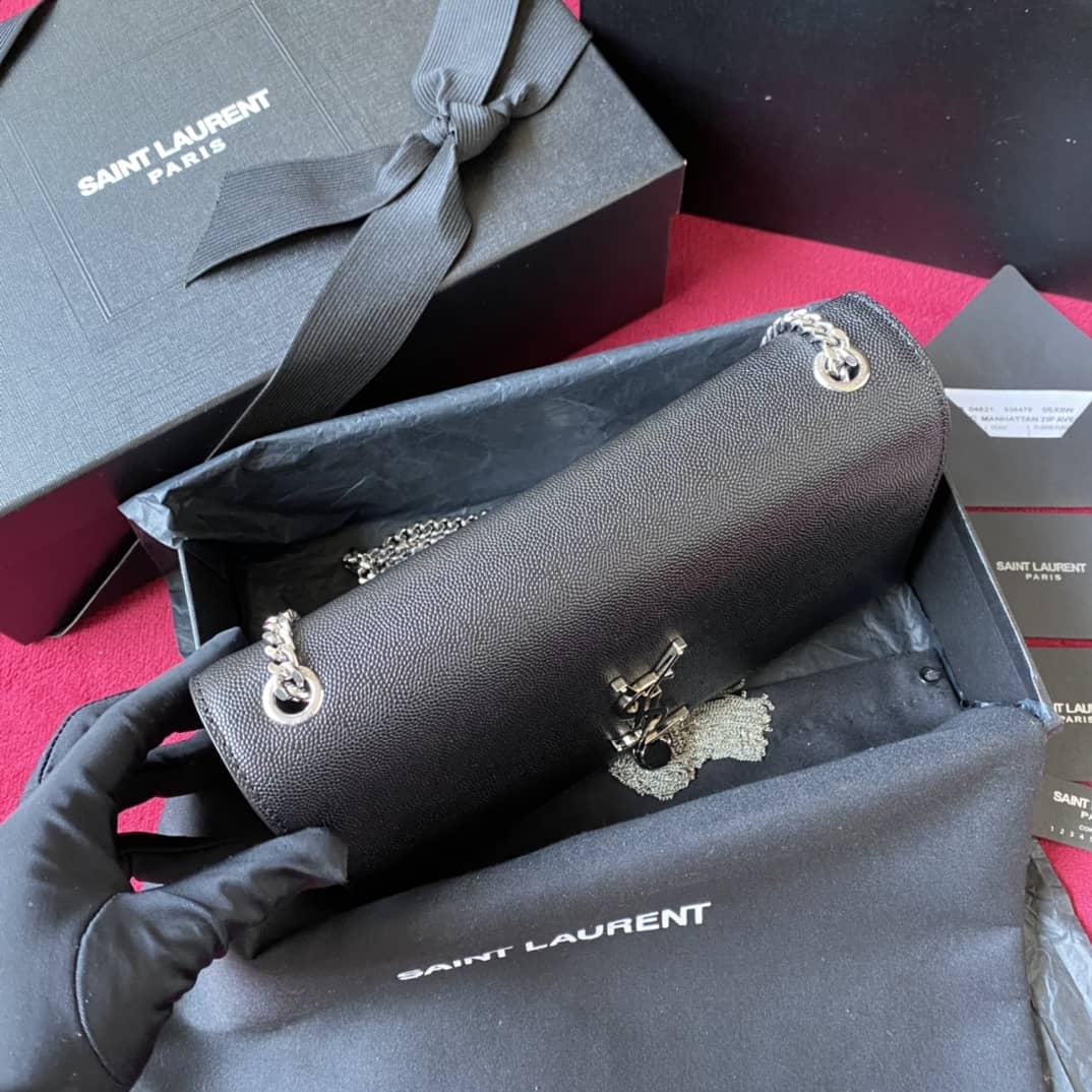 Y51 Dupes Bags Sa1nt Lau*nt Kate Embossed Leather Medium Bag