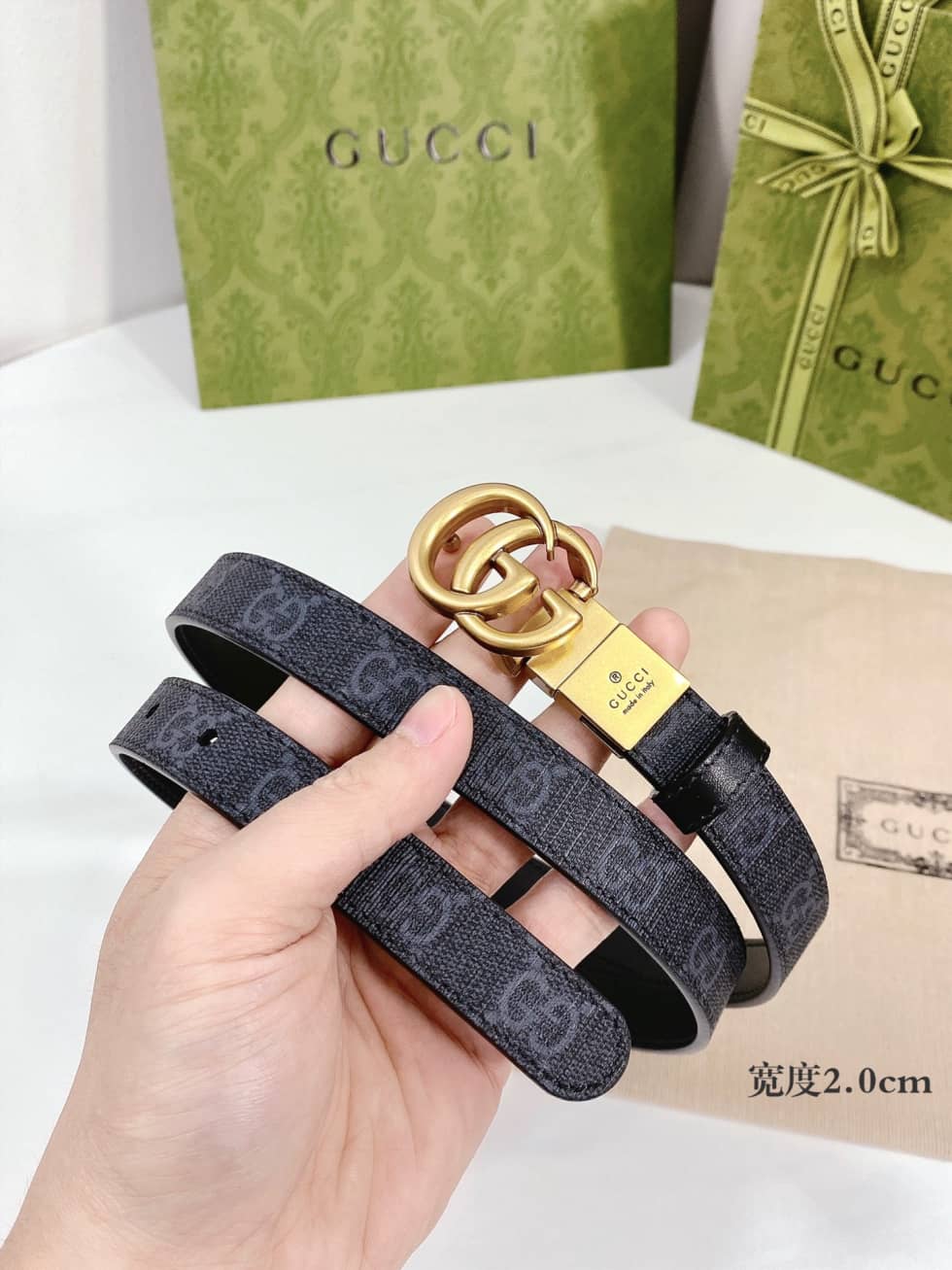 High Quality Gvc*1 Belt 20mm For Lady