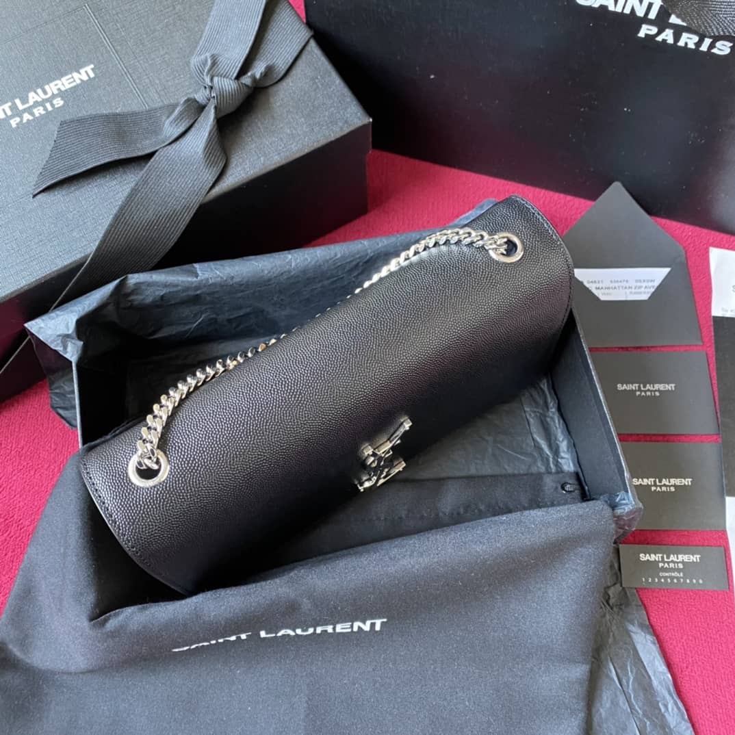 Y51 Dupes Bags Sa1nt Lau*nt Kate Embossed Leather Medium Bag