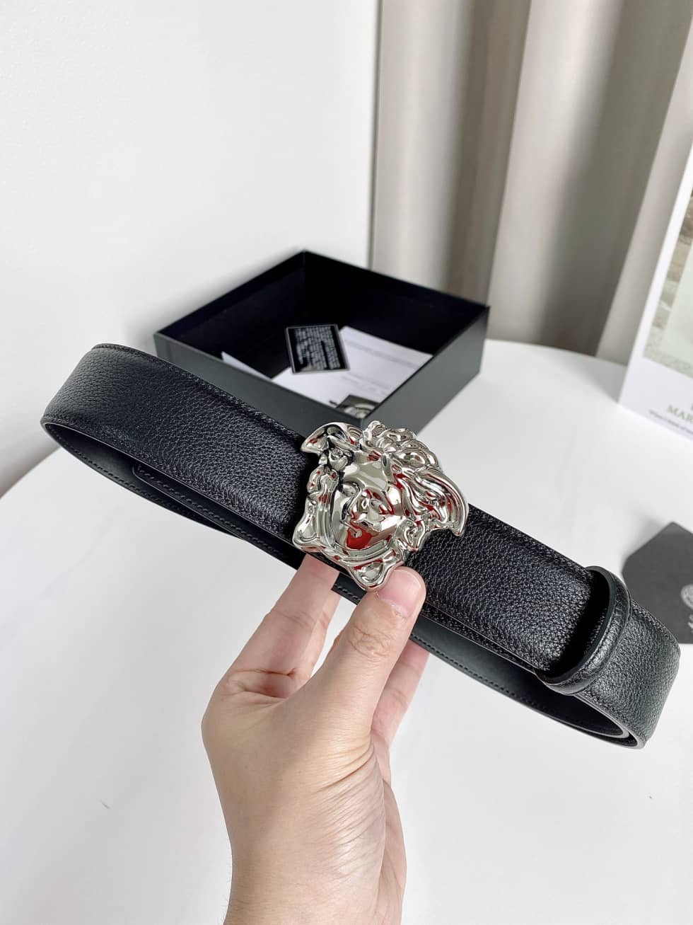 Replica Versace Buckle Belt 38mm