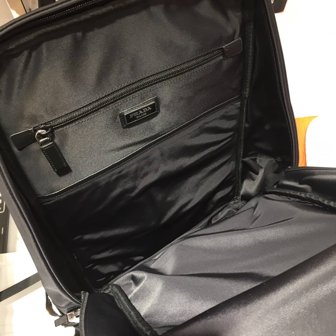 Pra*a Backpack Dupe Saffiano Leather Replica