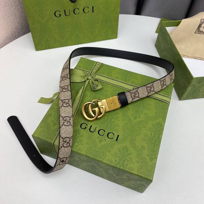 7 Star Gvc*1 Leather Belt 20mm For Lady