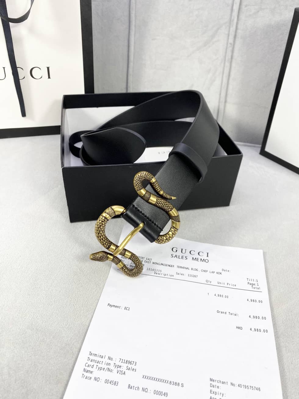 Knockoff Gvc*1 Logo Belt 40mm