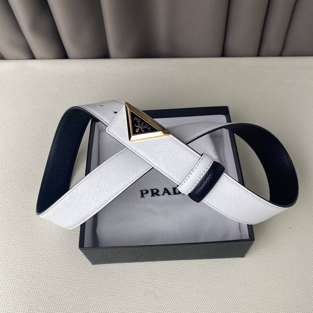 Replica Pra*a Buckle Belt 35mm