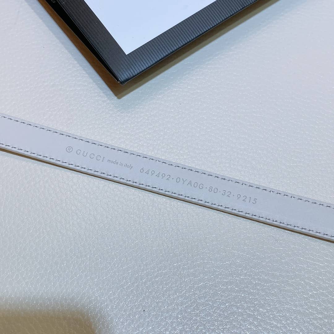 Fake Gvc*1 Logo Belt 15mm For Lady