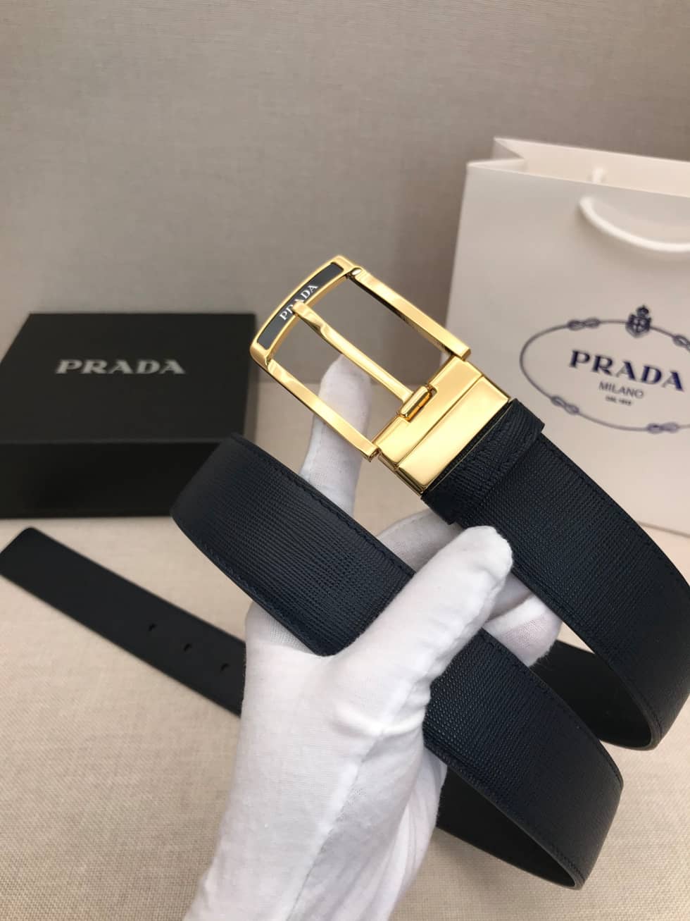 Designer Pra*a Classic Belt 35mm