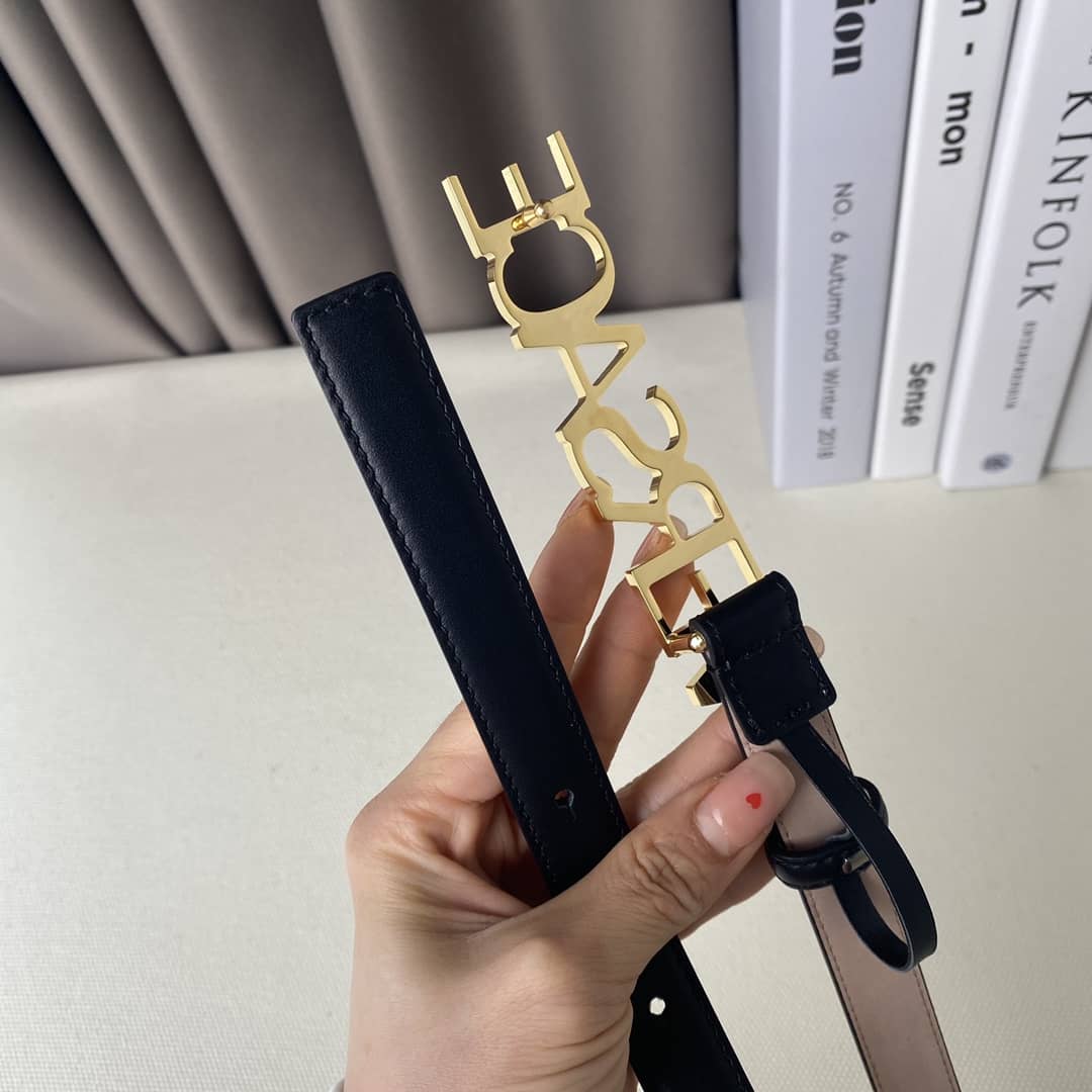 Knockoff Versace Logo Belt 20mm For Lady