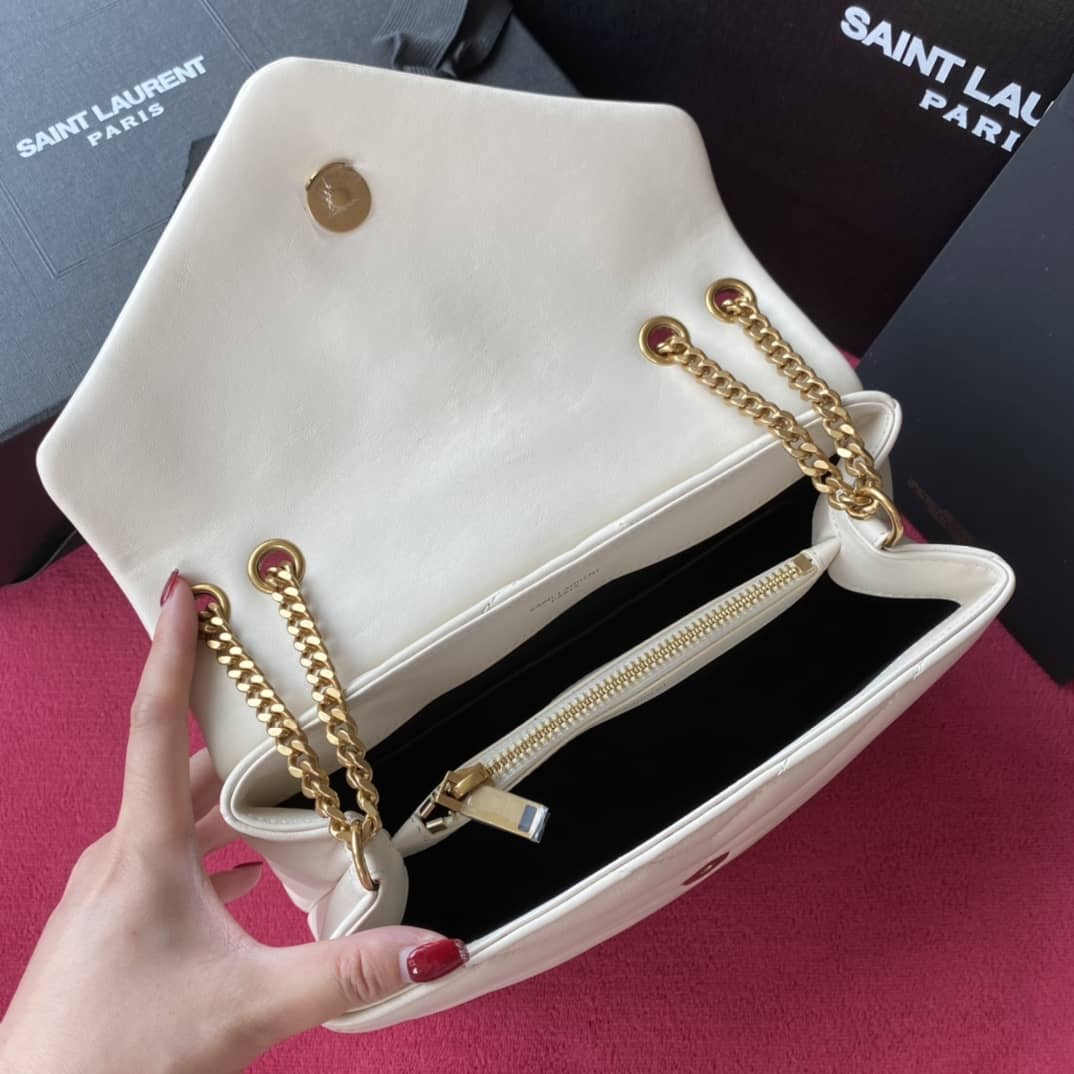 Sa1nt Lau*nt Bag Dupe Loulou Small Quilted “Y” Leather Replica Bag