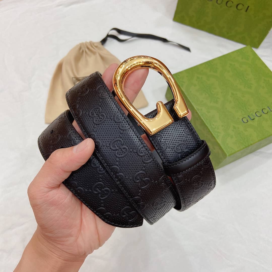 7 Star Gvc*1 Leather Belt 40mm