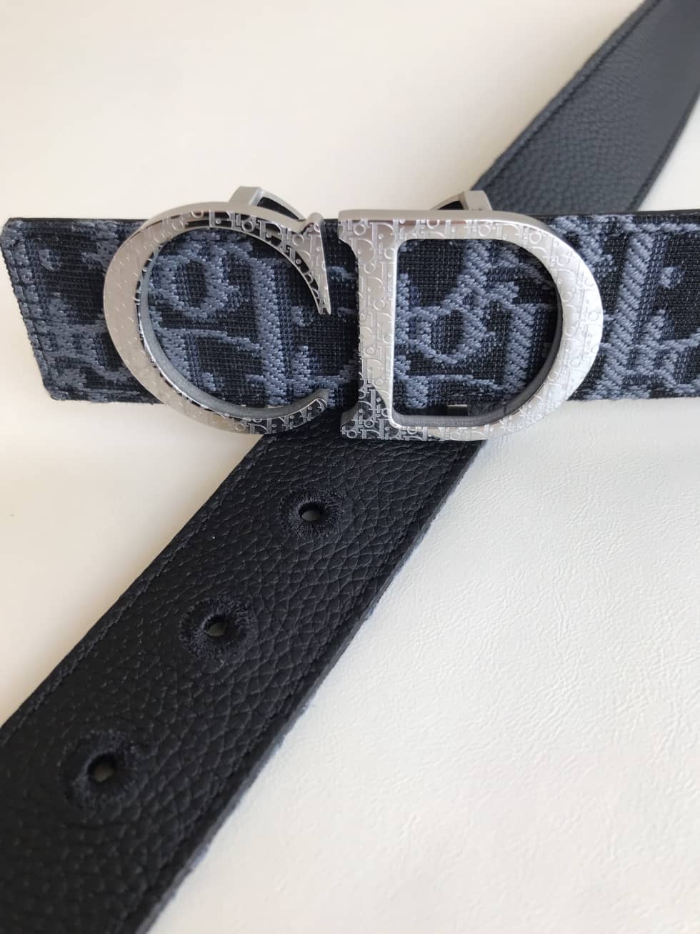 Fake D10r Logo Belt 35mm