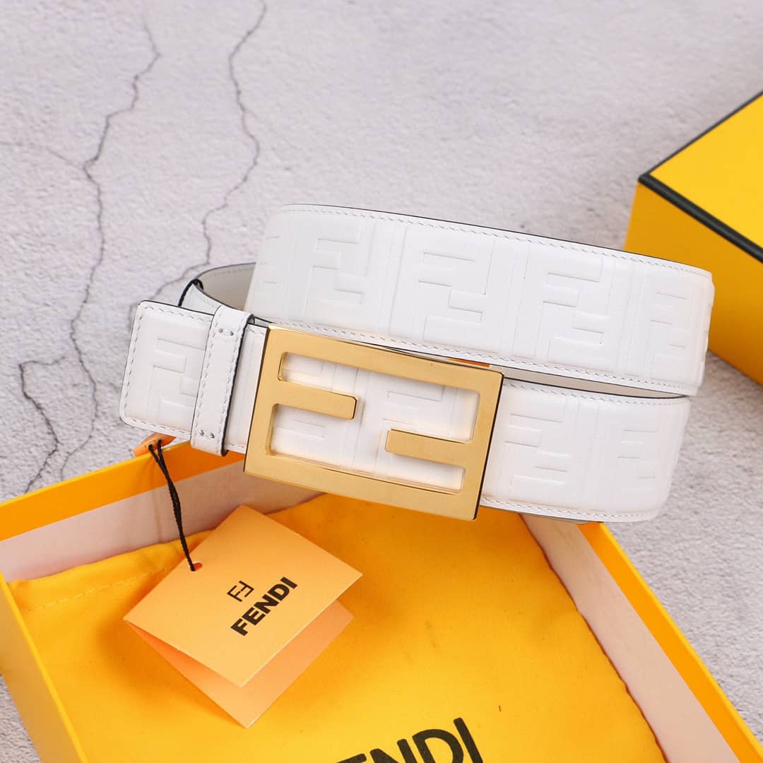 Fake F**di Logo Belt 40mm