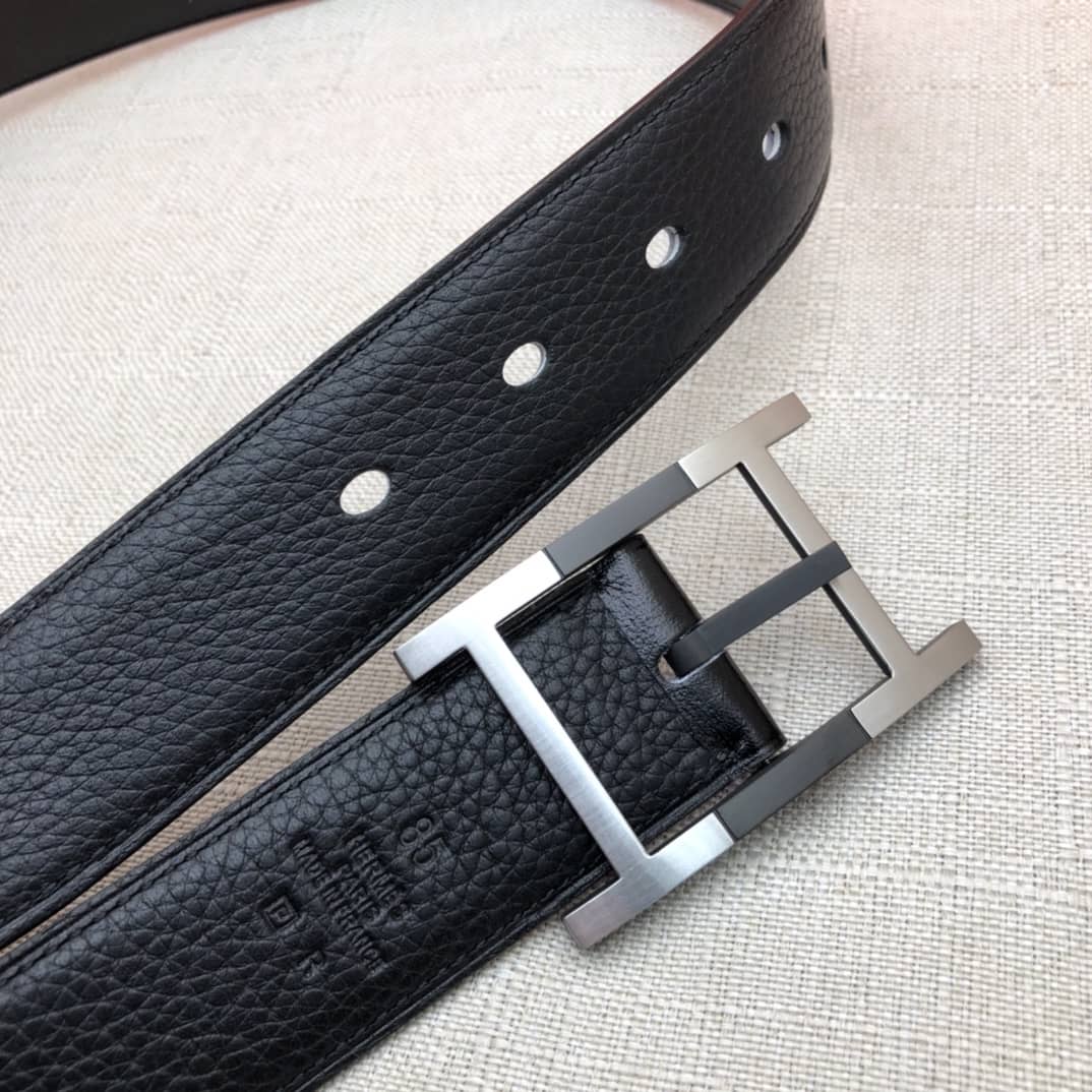 7 Star H**me5 Leather Belt 32mm