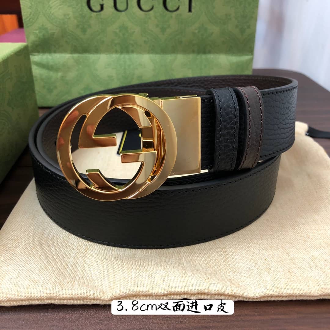 Fake Gvc*1 Logo Belt 38mm
