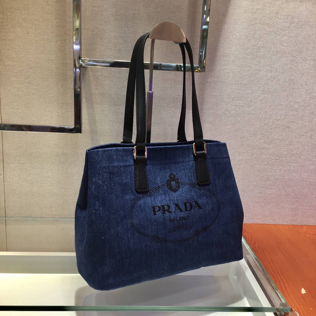 Pra*a Raffia Tote Dupe Small Linen Blend Calf Leather Replica Tote