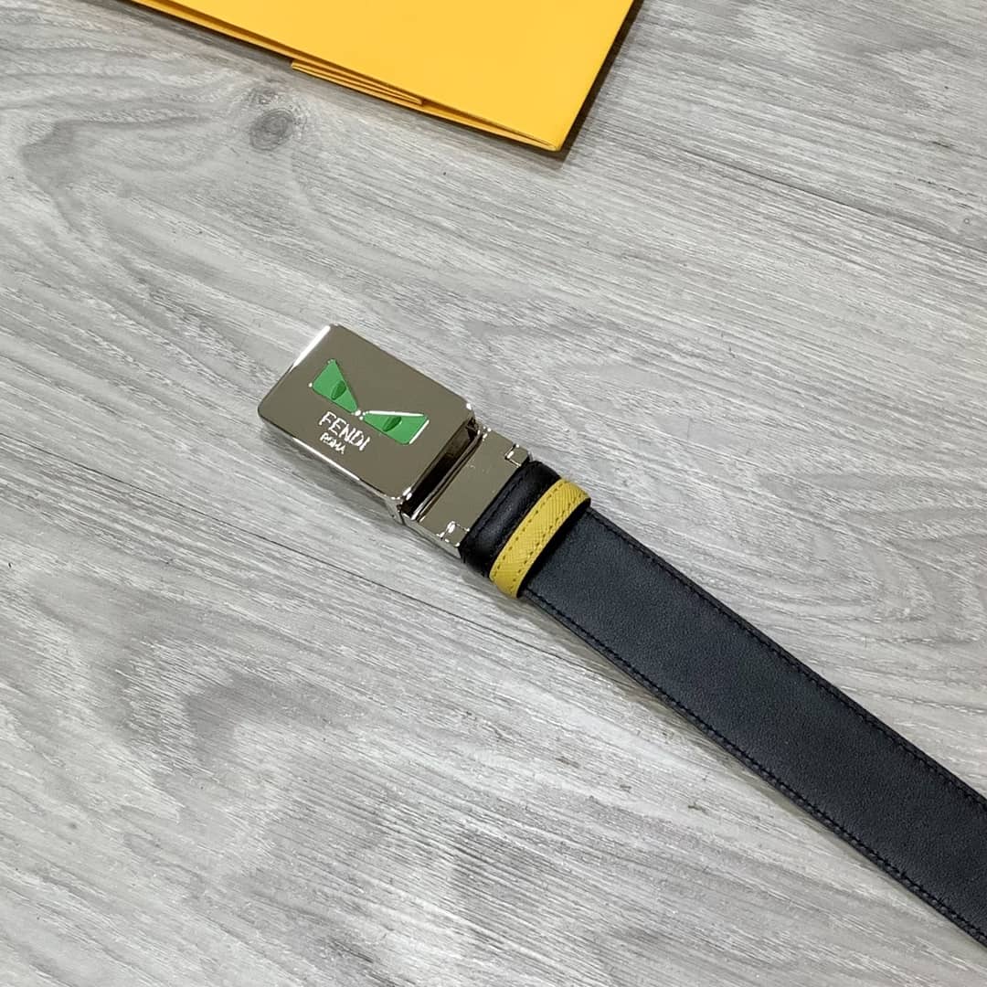 Knockoff F**di Logo Belt 35mm