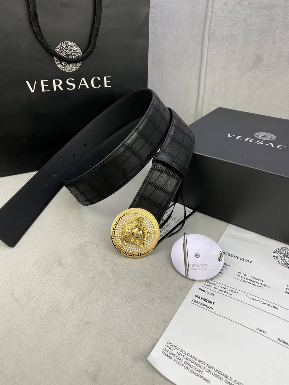 Cheap Versace Belt China 40mm