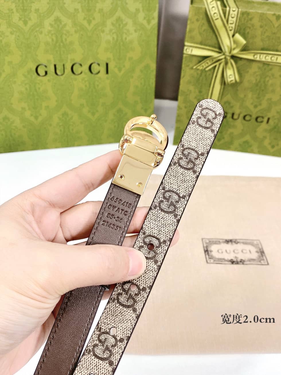 Gvc*1 Belt Copy 20mm For Lady