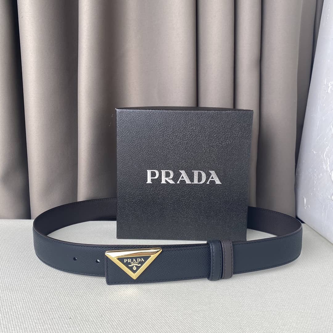 7 Star Pra*a Leather Belt 35mm