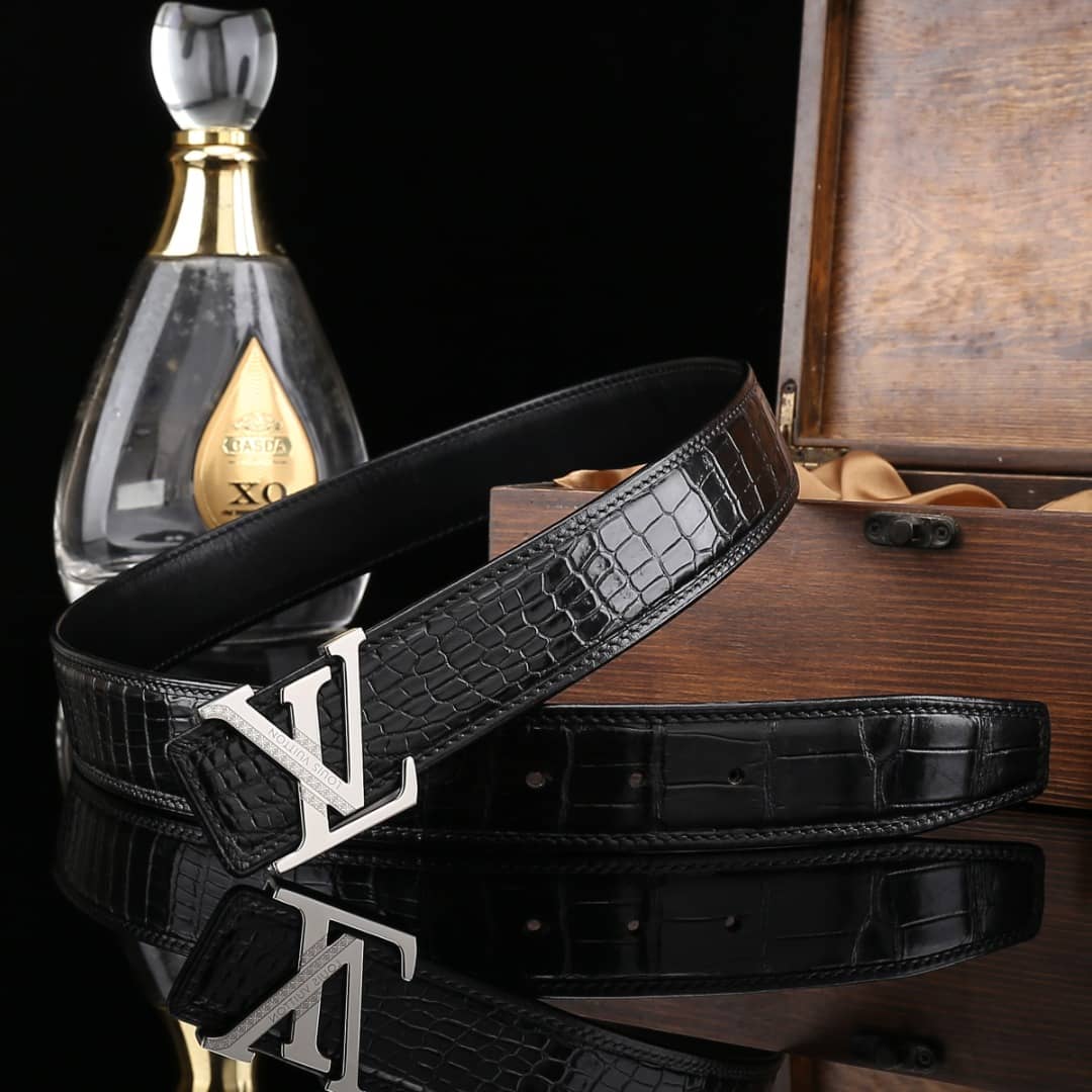 Knockoff L0vis Vvtt0n Logo Belt 38mm