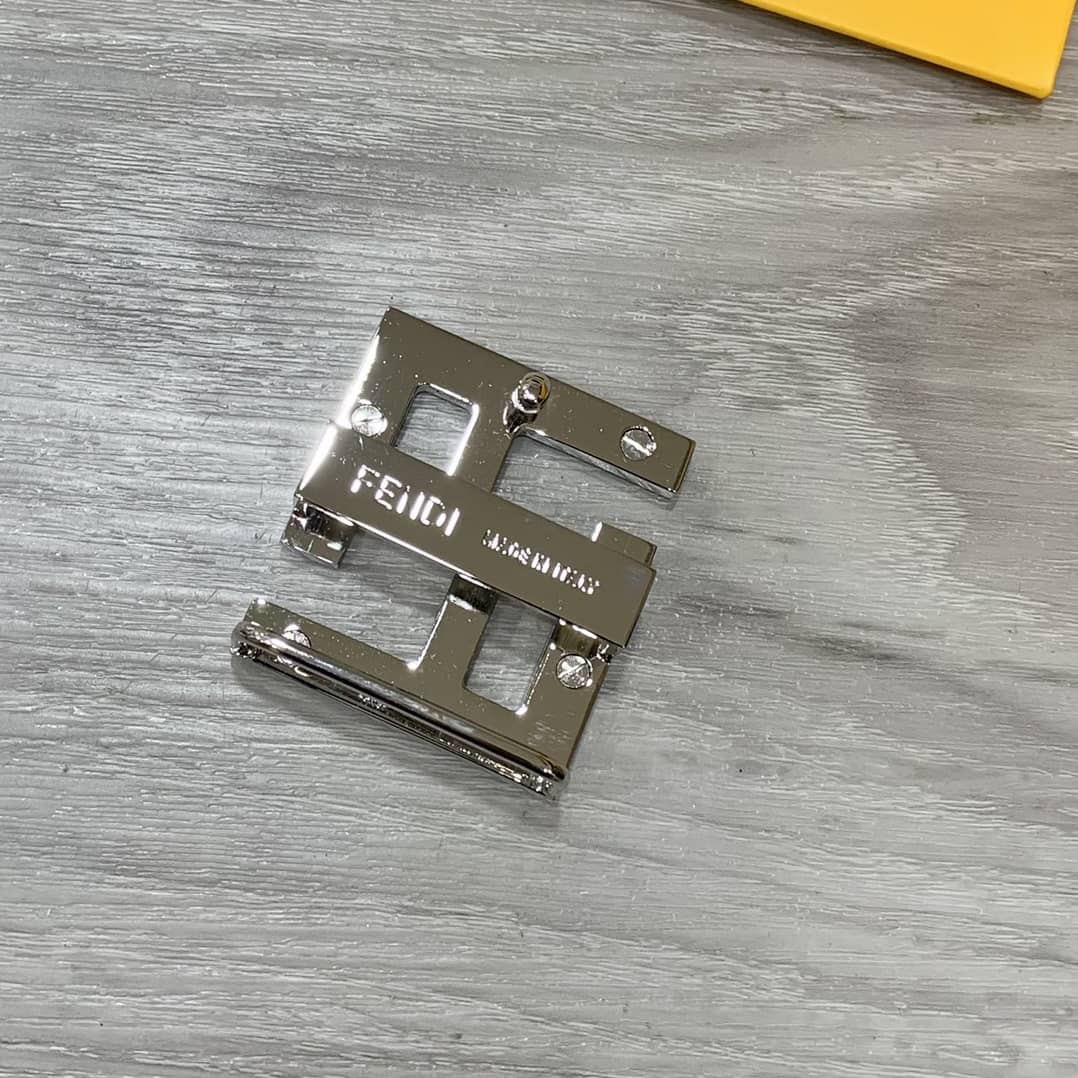 7 Star F**di Leather Belt 39mm